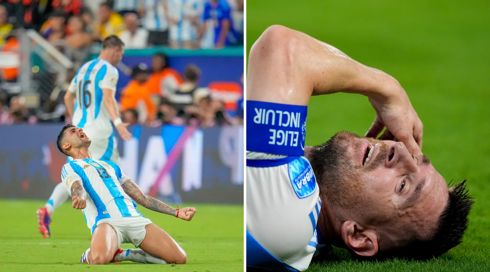 מסי נפצע ומירר בבכי - ארגנטינה זכתה שוב בקופה אמריקה