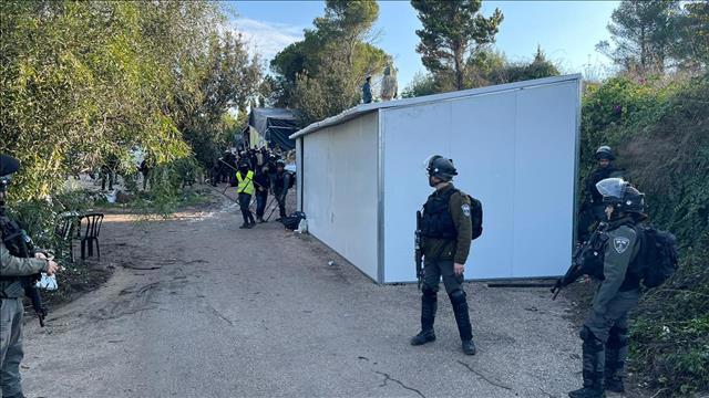פינוי מבנים בחומש