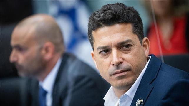 עמיחי שיקלי בדיון על הכרזתו כפורש מימינה. 25.04.22