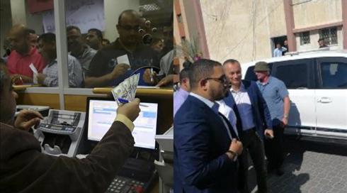 דיווח ברצועה: החלה חלוקת הכסף הקטרי - 100 דולר למשפחה