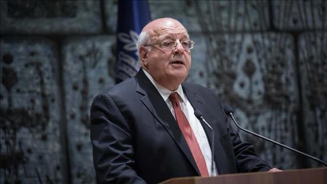 יו"ר ועדת הבחירות השופט חנן מלצר, אפריל 2019
