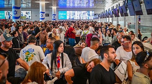 עומס בנתב"ג בעקבות שביתה, אוגוסט 2026