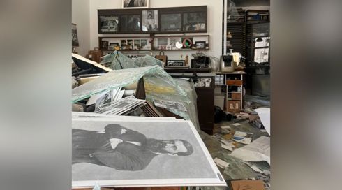 "זה עסק פרטי אבל זה גם הסיפור של כל המדינה": כך ניצל ארכיון התמונות ההיסטורי מפגיעת טיל