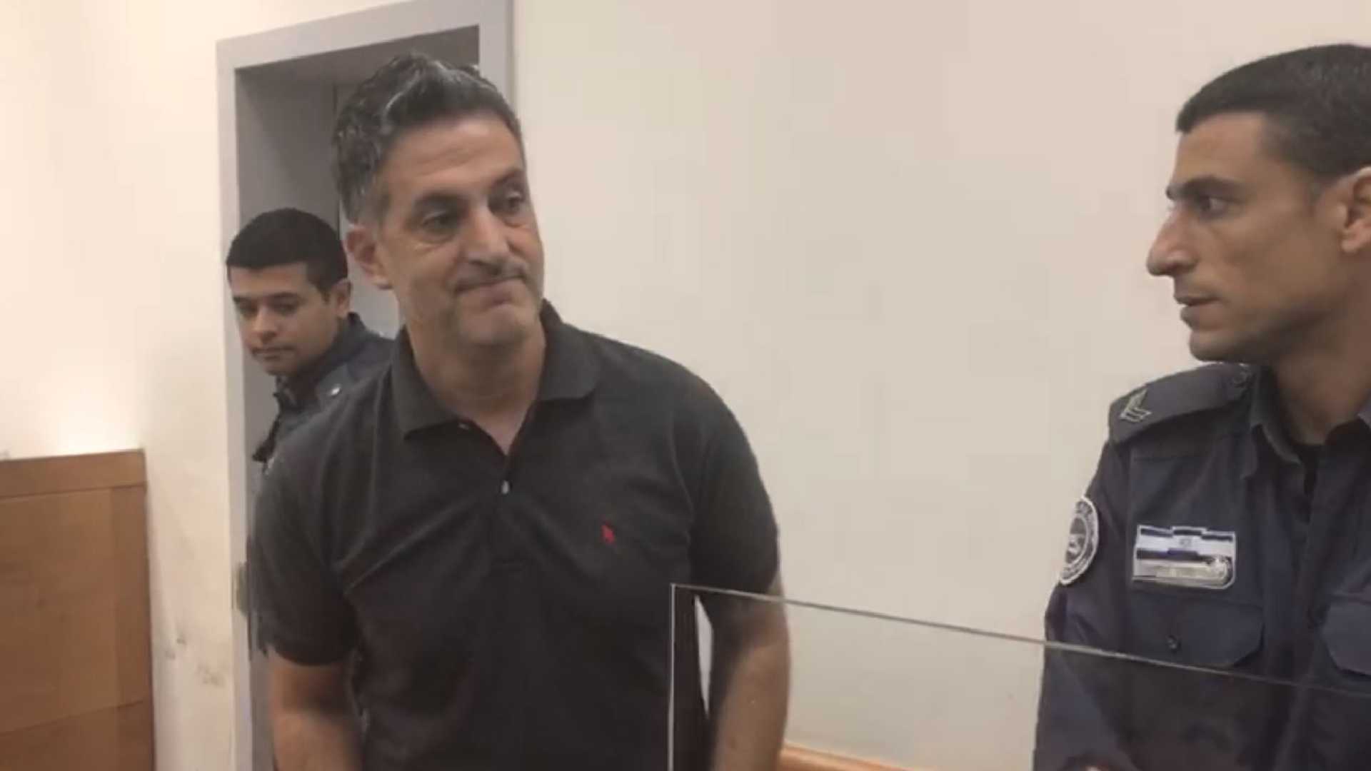 רונן ביטי בעת מעצרו