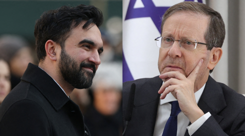 הנשיא הרצוג נגד ראש עיריית ניו יורק: "תוצאות הבחירות בעיר צריכות לגרום להנפת דגל אדום"