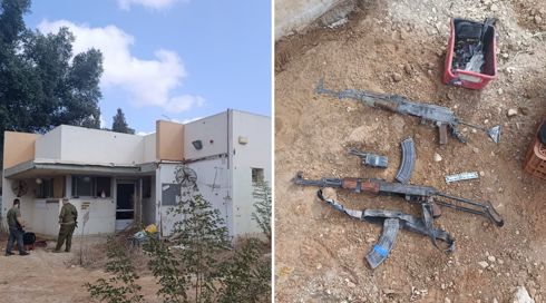 אחרי יותר משנתיים: אמל"ח של חמאס אותר בגן בבארי