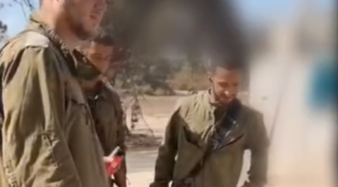 תיעוד: שלושת לוחמי הטנק שבוע לפני שנחטפו ב-7 באוקטובר
