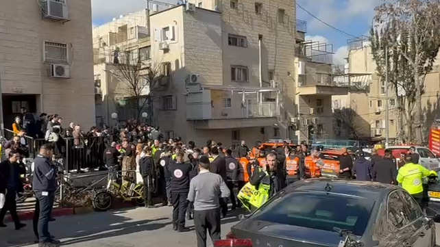 אזור האירוע בירושלים