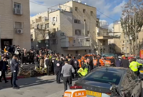 אזור האירוע בירושלים