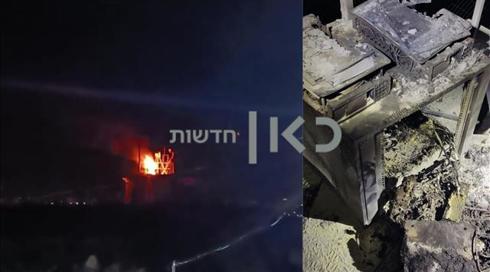 אמצעי תצפית של צה"ל הוצתו ליד יצהר, לפי החשד - בידי יהודים