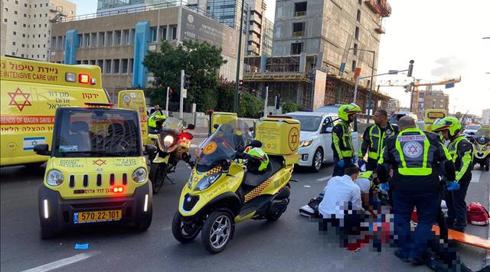 רוכב אופנוע נהרג בתאונת דרכים ברמת גן