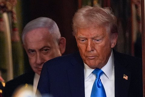 דונלד טראמפ, בנימין נתניהו