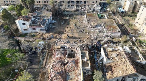 שוחרר נאשם בביזה מזירת פגיעת הטיל האיראני בדימונה
