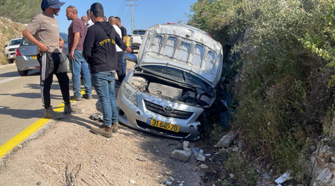 ילד בן 6 נהרג בהידרדרות רכב בגליל; גבר בן 49 נהרג בתאונה ליד צפת