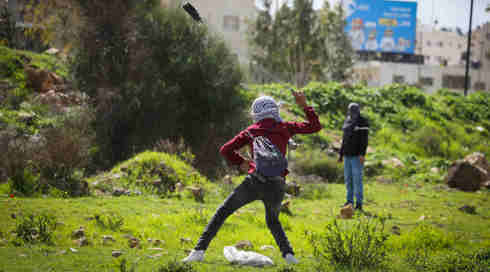 במקביל לצעדה בעזה: הפרות סדר ביהודה ושומרון