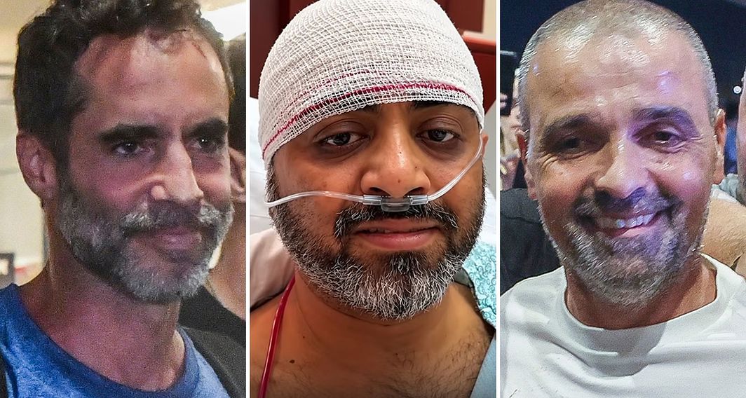 גיבורי טיסת "פליי דובאי": יניב חיון, הקפטן ההודי סמית מאצ'האר ואסף רג'ואן