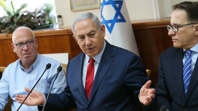 רה"מ בנימין נתניהו בישיבת ממשלה