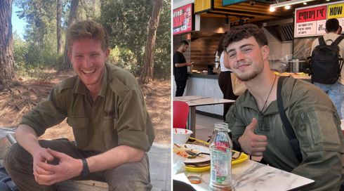 רס"ל תום רוטשטיין וסמ"ר אורי יהונתן כהן, לוחמים ביחידת יהל"ם, נפלו בקריסת המבנה בח'אן יונס