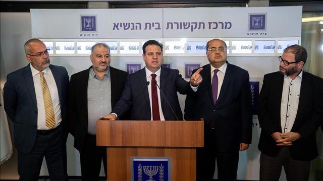 הרשימה המשותפת, איימן עודה, אחמד טיבי, עופר כסיף
