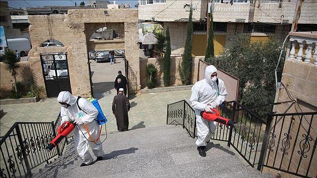 קורונה ברשות הפלסטינית 