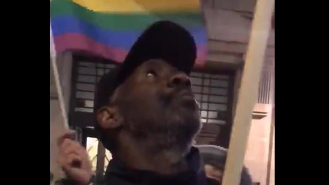 הפגנה אנטי-ישראלית באנגליה