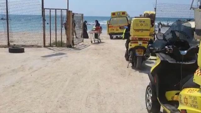 זירת הטביעה של הילד בן השנתיים בחדרה