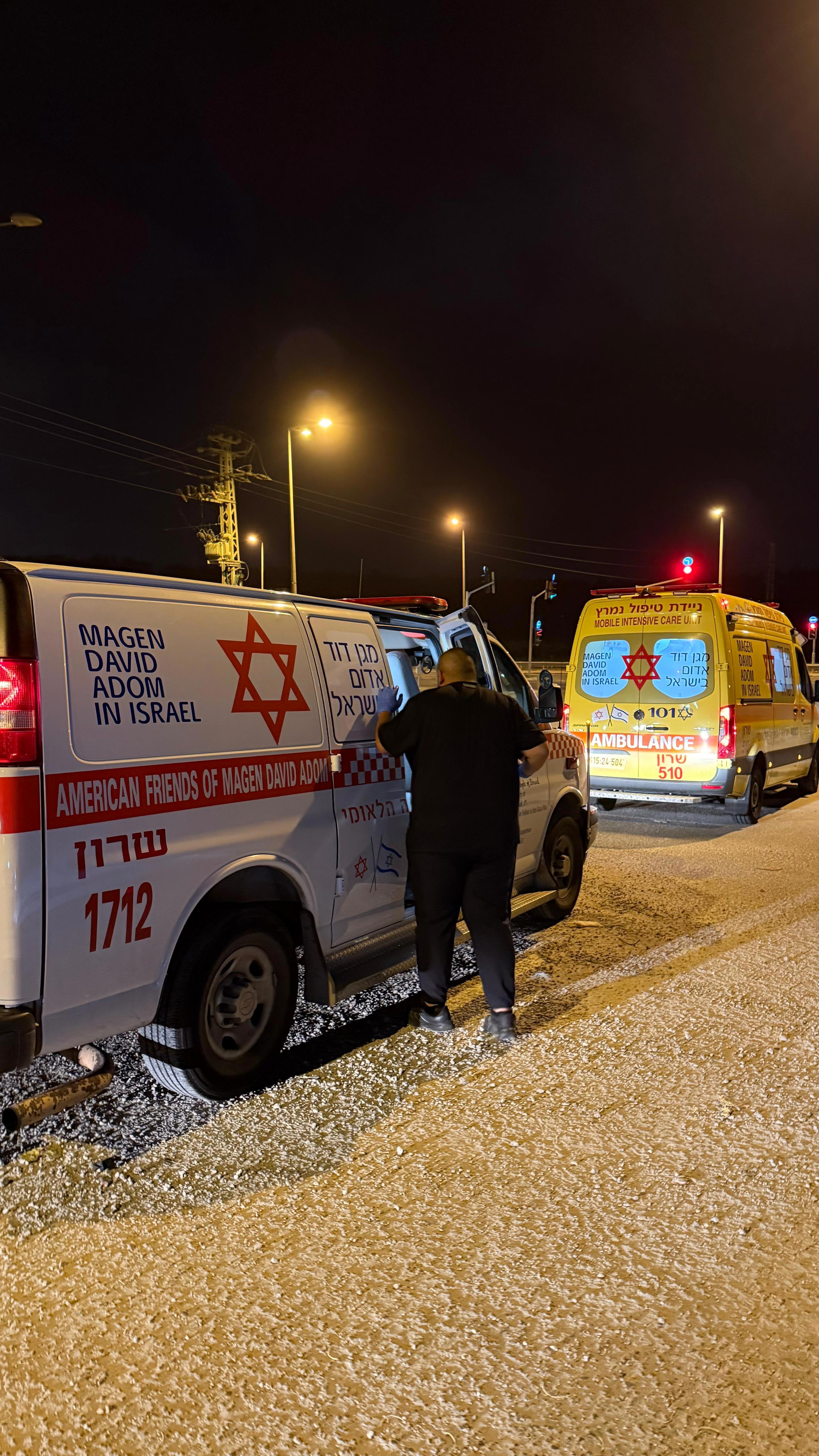 תיעוד מהזירה