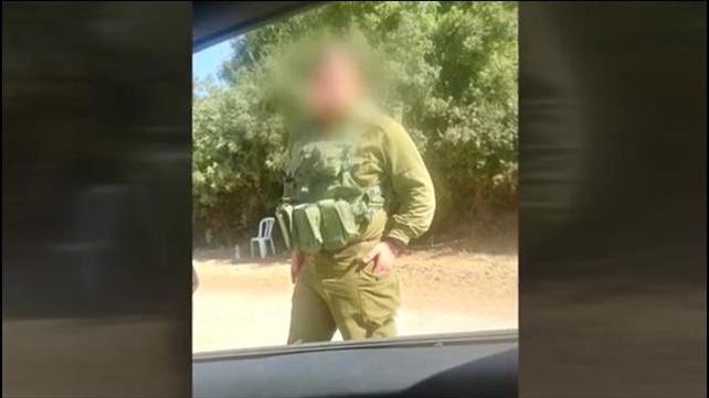 חייל בגבול הצפון שהוצב בלי נשק