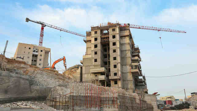 אתר בנייה במודיעין עלית