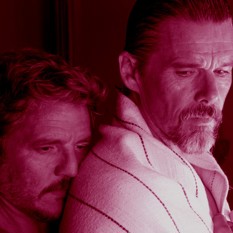 New Look At Pedro Pascal And Ethan Hawke In Strange Way Of Life. Sony Pictures