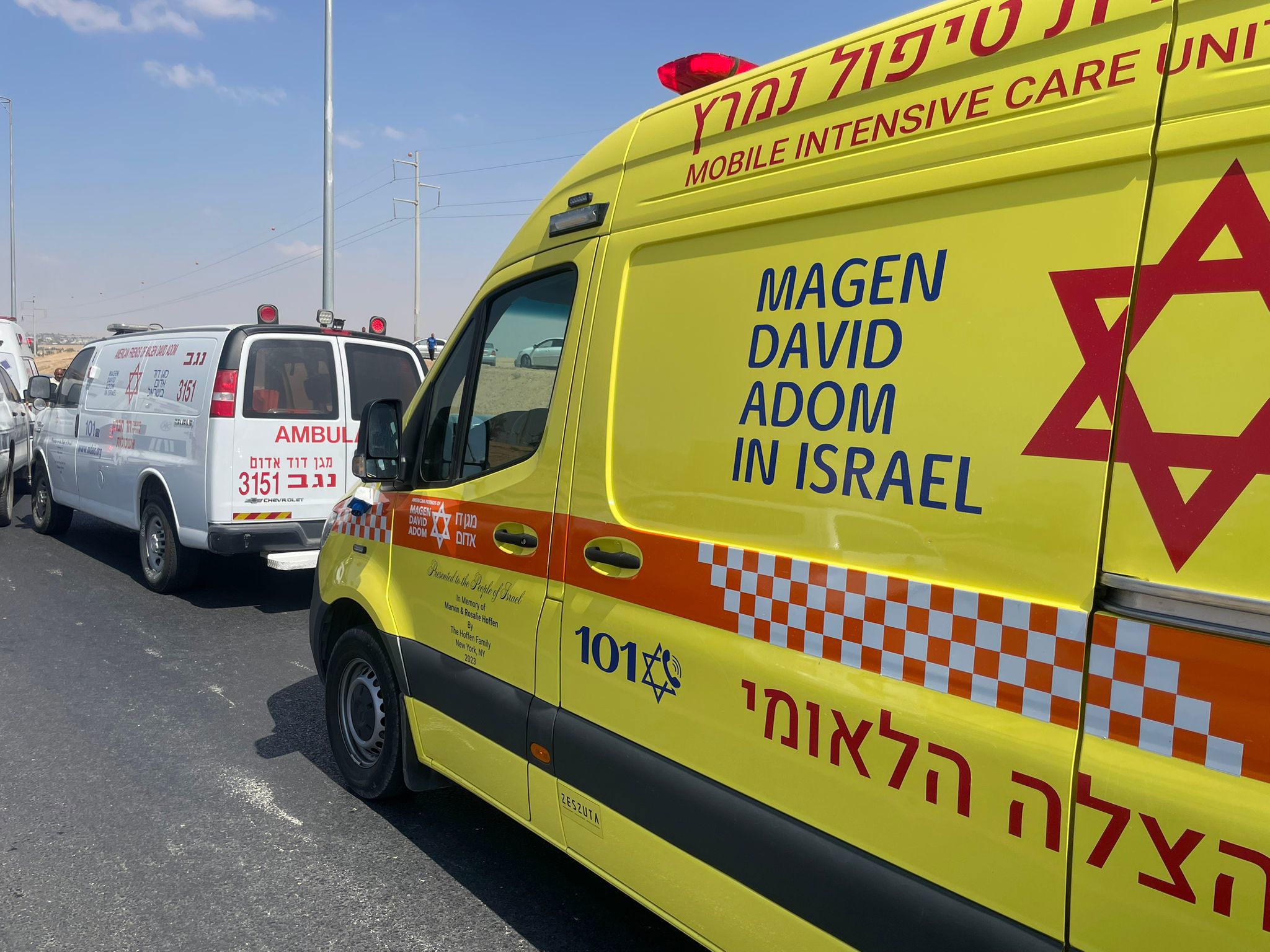 זירת הירי על כביש 60