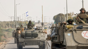 חייל צה"ל נעים דרומה