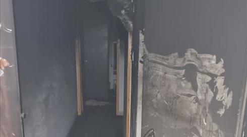 שריפה בבניין מגורים בקריית מלאכי: שני ילדים במצב קשה