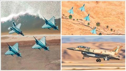 תרגיל בינלאומי של חיל האוויר blue flag 14.11.19