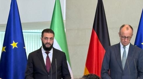 הרמז של קנצלר גרמניה לא-שרע: "בטוח שרוב הסורים רוצים לשוב לביתם"