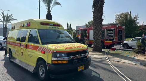 שני פצועים, בהם אחד מחוסר הכרה, מפיצוץ רכב ברחובות
