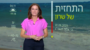 התחזית 22.08.23