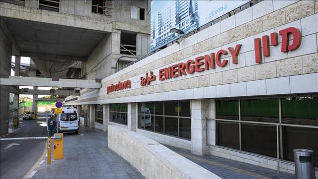 כניסה לחדר מיון בית החולים בילינסון בפתח תקווה, 04.10.21
