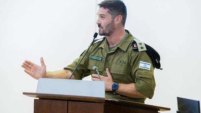 נציג צה"ל ב"ועידת הלוחמה המתמרנת" בארצות הברית