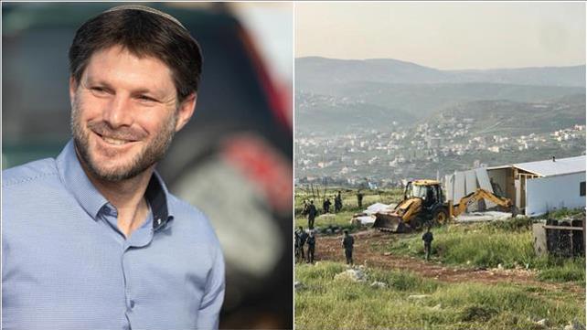 השר בצלאל סמוטריץ' והפינוי ביצהר