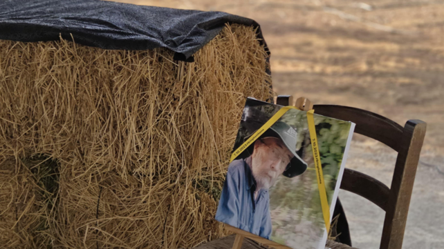 הלווייתו של אריה זלמנוביץ' בקיבוץ ניר עוז