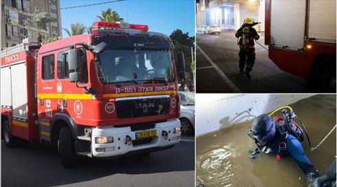 כוננות סופה: שירות הכבאות מתגבר כוחות ברחבי הארץ