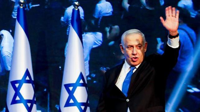נתניהו במטה הליכוד, 18.09.19