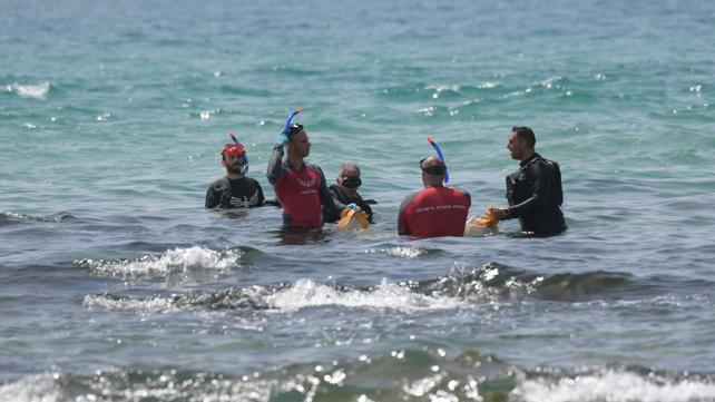 חיפושים בים אחרי מתקפת הכריש בחדרה 22.04.25