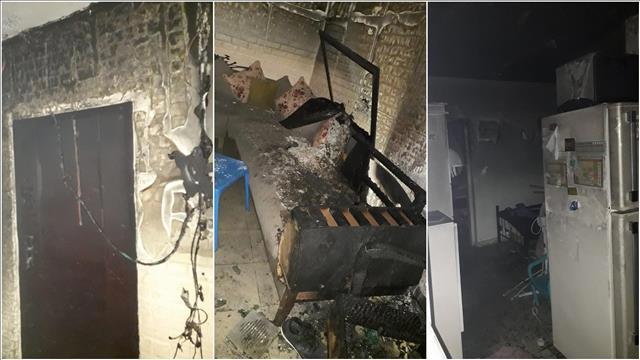 השריפה בבית פרטי בשועפאט 30.09.19
