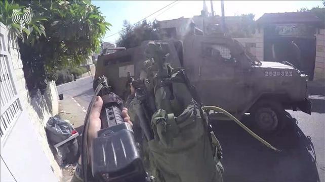 המעצר במחנה הפליטים ג'נין ממצלמת קסדה 08.10.22