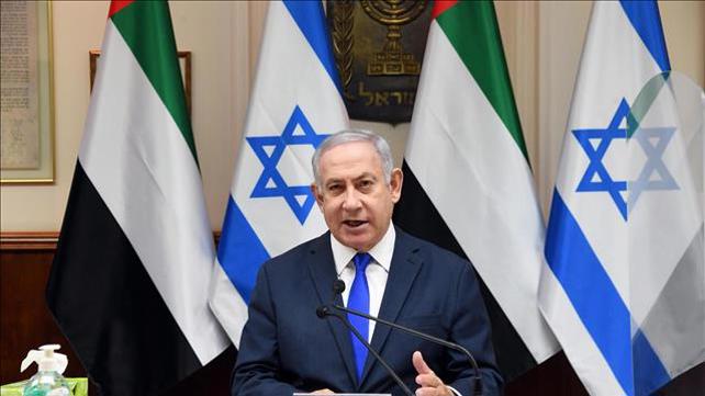 נתניהו ביום אישור הסכם איחוד האמירויות