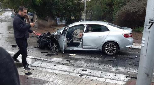 חשד לניסיון חיסול: פיצוץ רכב אירע באשקלון
