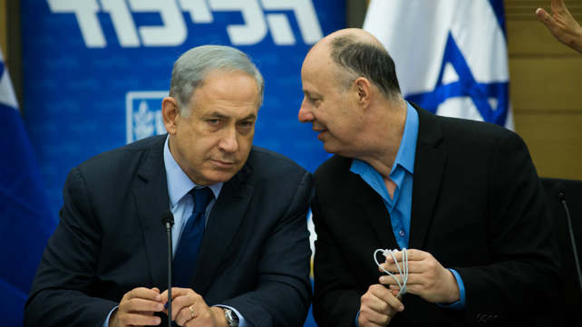 צחי הנגבי ובנימין נתניהו