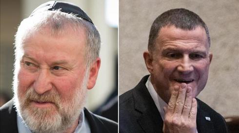 השר אדלשטיין: חוק הקורונה נוסח על ידי משרדו של מנדלבליט